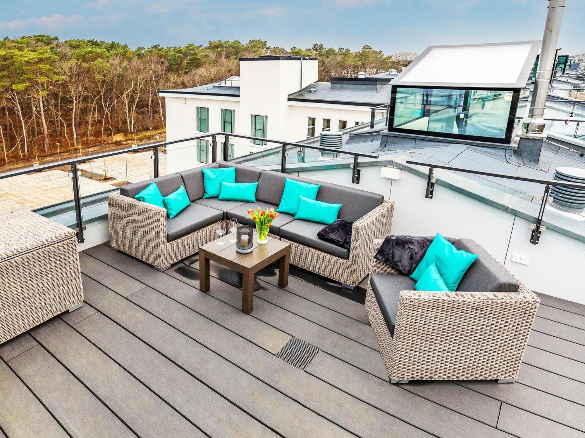 Fewo Prora - Kingfisher Dachterrasse Остзебад Бинц Экстерьер фото